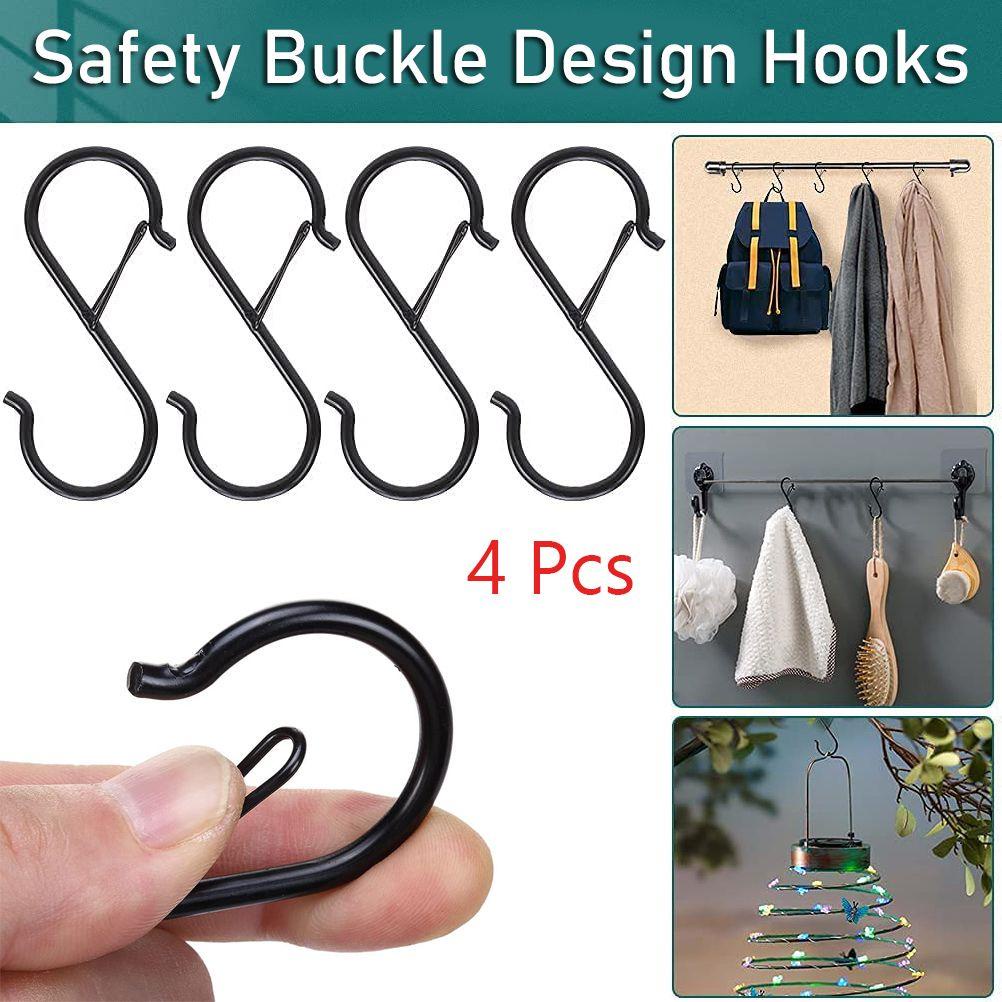 Set 4 Móc Treo Đồ Hình Chữ S Chống Rơi Tiện Dụng