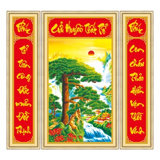 TRANH ĐÁ CỬU HUYỀN THẤT TỔ 77365