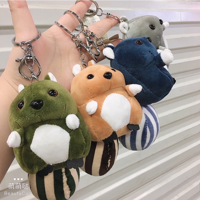 Móc khoá gấu bông con sóc 🦫