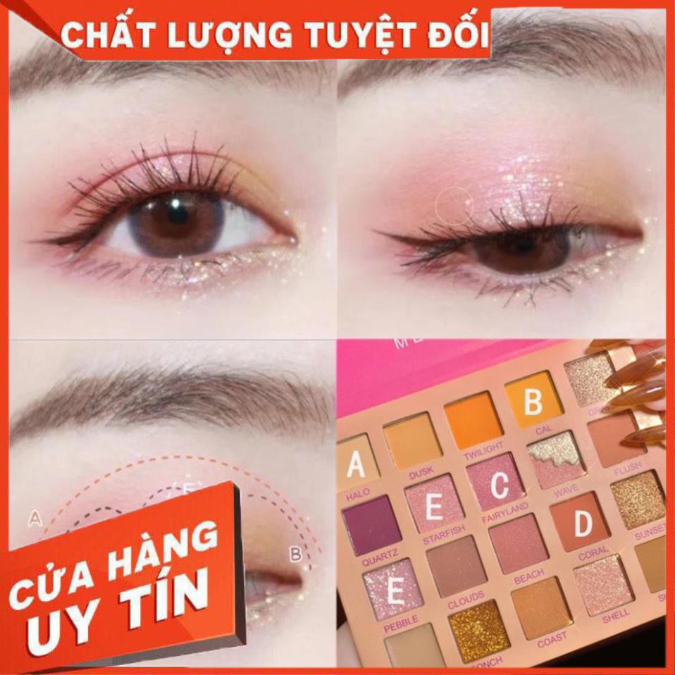 Bảng phấn mắt 20 màu  MEALEA xinh xắn cuốn hút Sunset 20 Colors Eyeshadow Palette MEAL01 | BigBuy360 - bigbuy360.vn