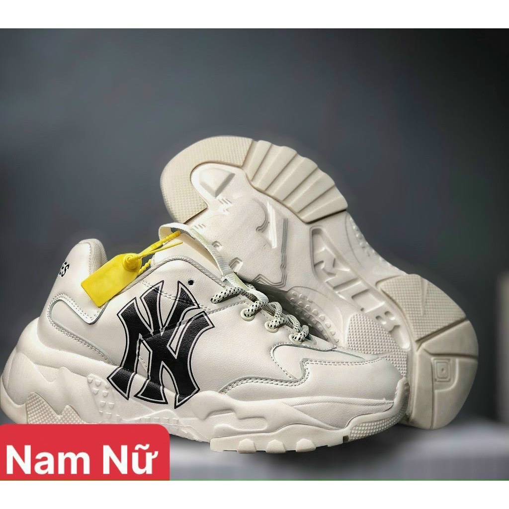 Giày thể thao nữ Phuong linh 86 shop giày Sneakers NY LA Hàn Quốc tăng chiều cao Nam Nữ bản đế tách chuẩn M68