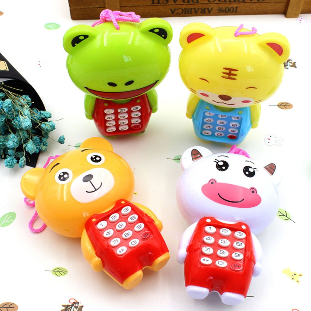 [Mã LIFE0503TOYS giảm 10% đơn 0Đ] Điện thoại đồ chơi phát nhạc cho bé - Đồ chơi thông minh cho bé phát triển tư duy