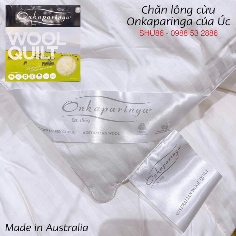 Chăn lông cừu Onkaparinga của Úc