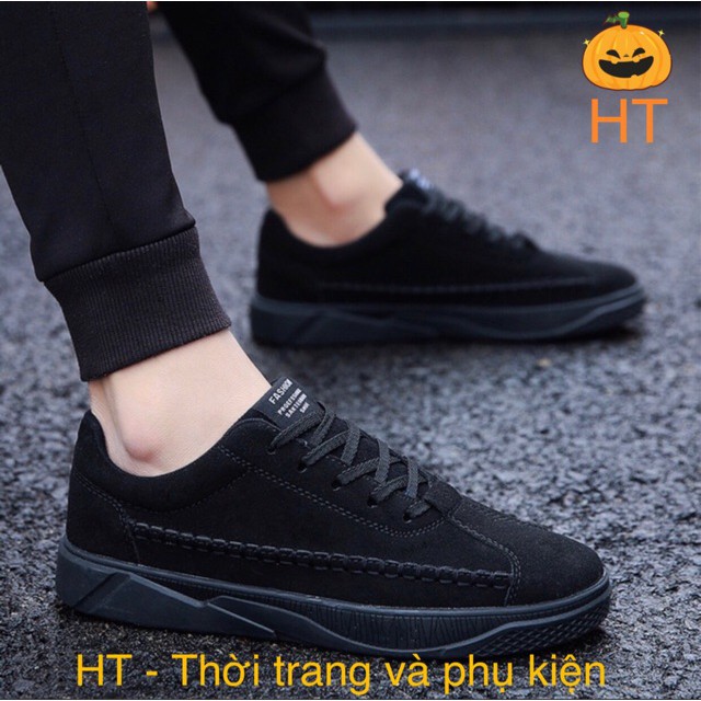 Giày Thể thao nam da lộn, cổ thấp, Sneaker mới nhất 2020, phù hợp đi làm, đi chơi | BigBuy360 - bigbuy360.vn