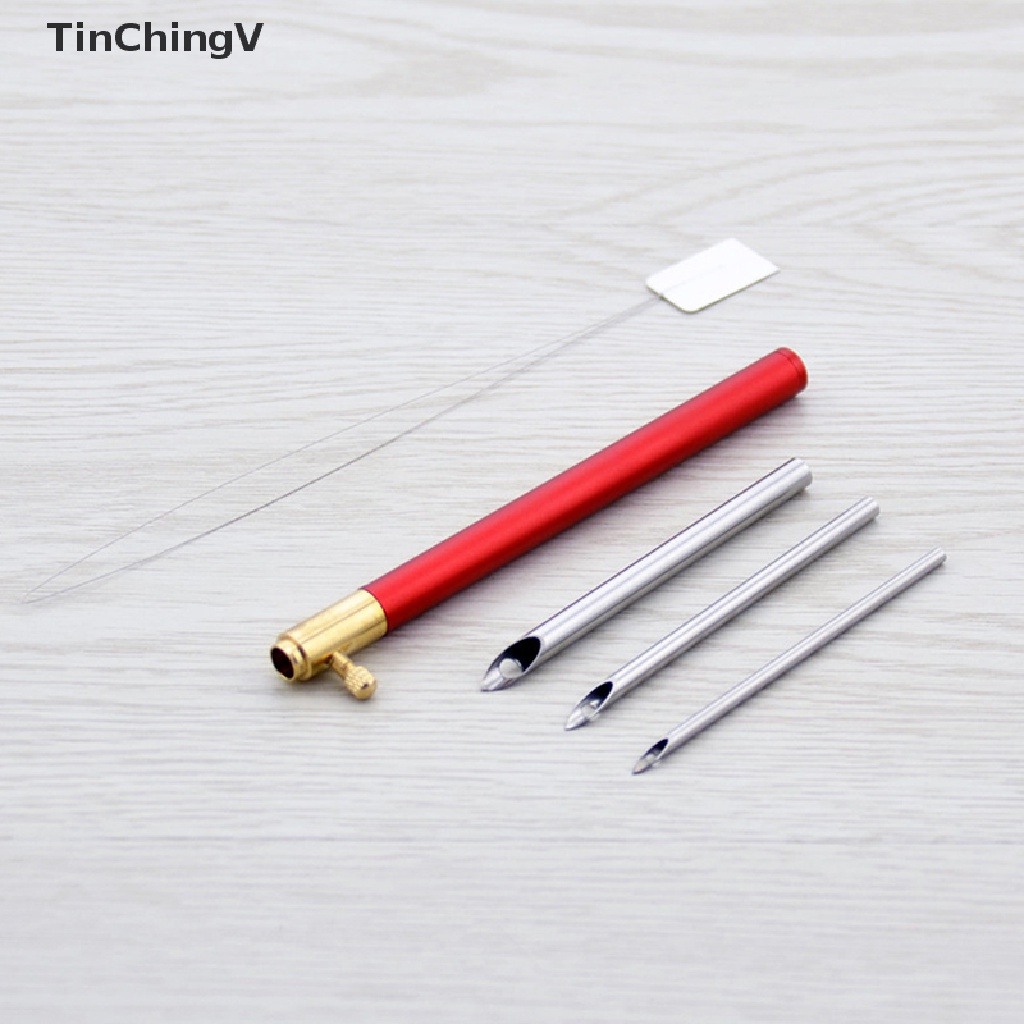 Bộ Dụng Cụ Đan Len Với 3 Kim Thêu Tiện Dụng