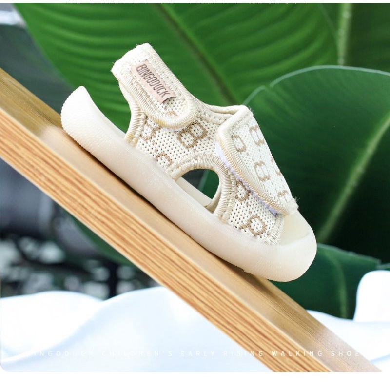 Sandal quai dán, dép tập đi cho bé, sandal tập đi, dép siêu nhẹ, chống vấp