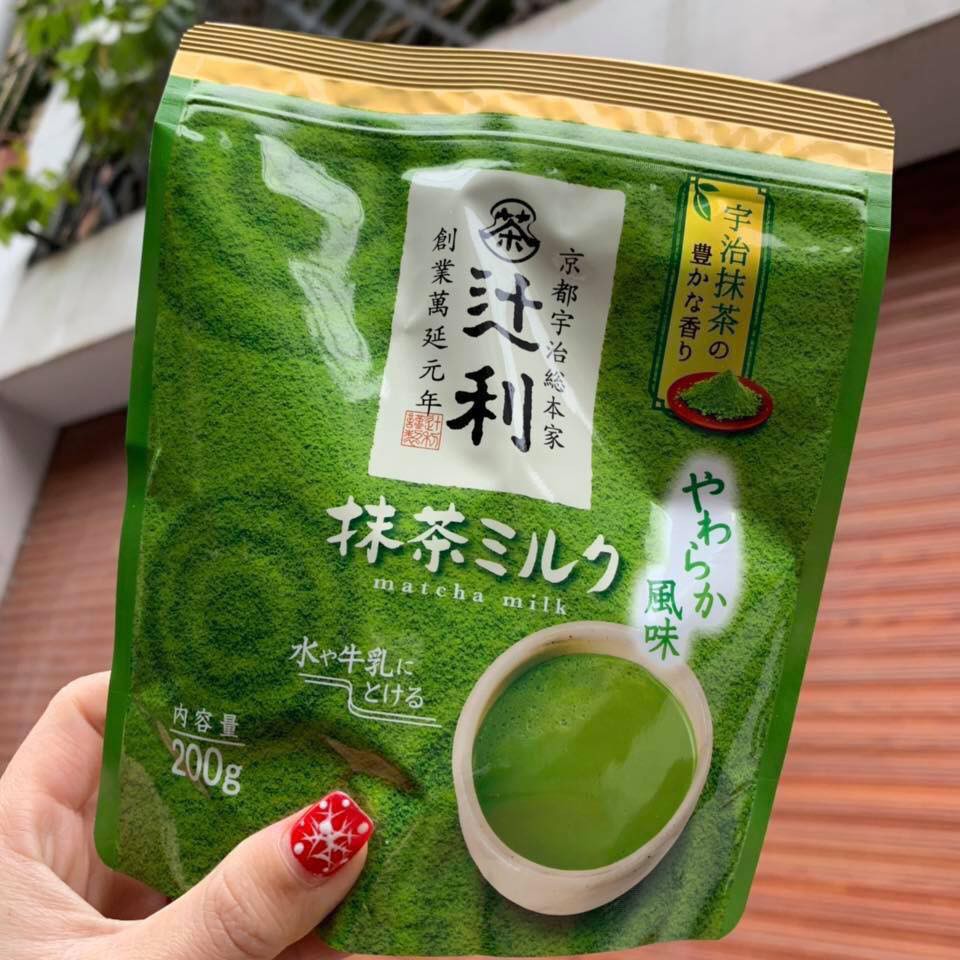 Bột Trà Xanh Matcha Milk Nhật Bản 200GR - BỘT TRÀ XANH NGUYÊN CHẤT - mrtrieu1102