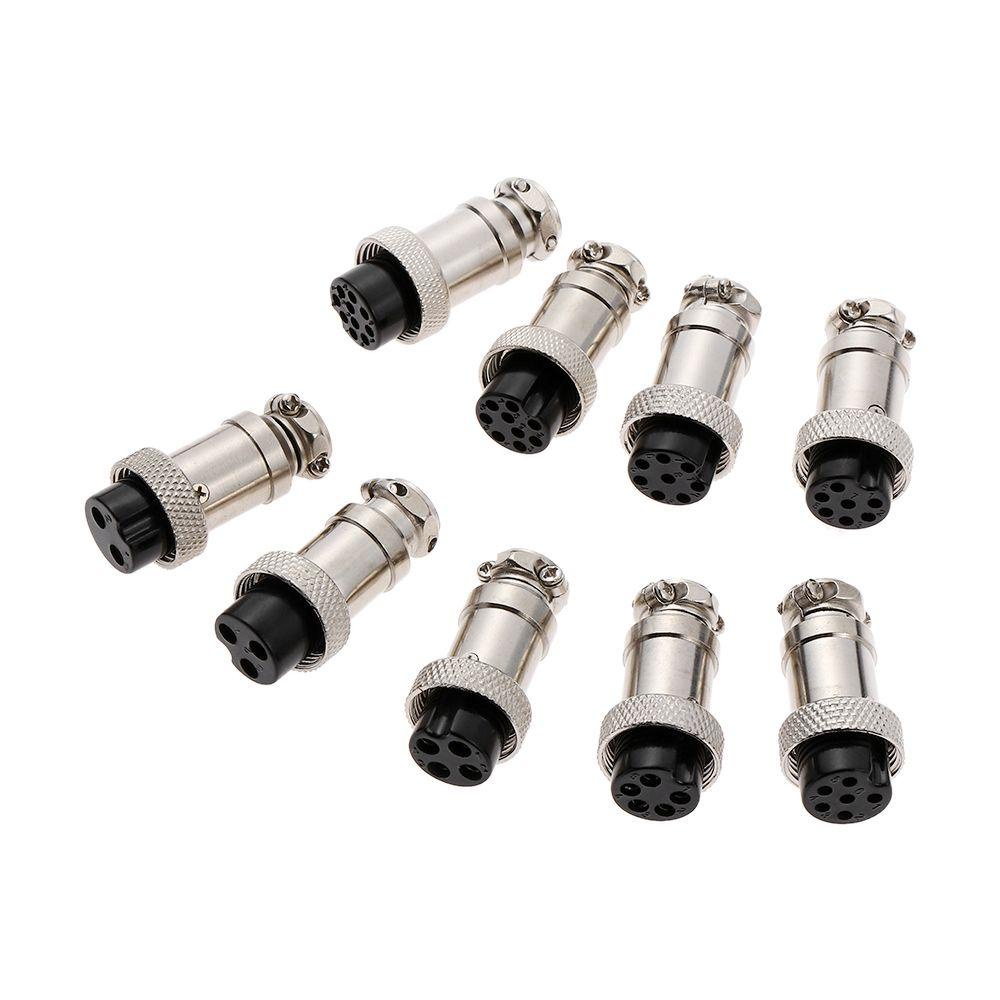 1 Cặp Đầu Nối Dây Cáp Âm Dương 16mm 2 / 3 / 4 / 5 / 6 / 8 / 9 / 10 Pin Mới