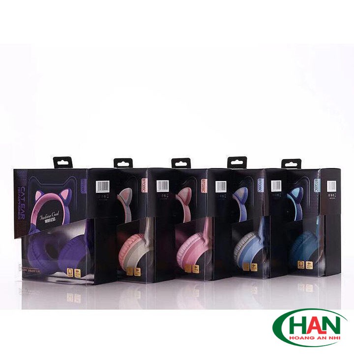 Tai nghe Bluetooth tai Mèo Âm thanh sống động - Tai nghe bluetooth Cat Ear BT028C | BigBuy360 - bigbuy360.vn