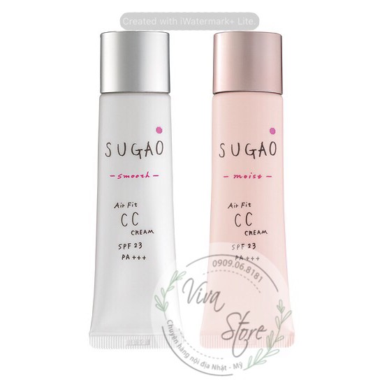 Kem trang điểm CC Sugao Air Fit SPF23 PA+++