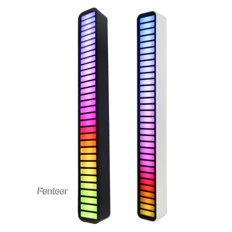 Creative USB Pickup Rhythm Light Bar Sound Activated RGB Colorful Energy-Saving Music Atmosphere Lamp Trucks Marine Boat Party