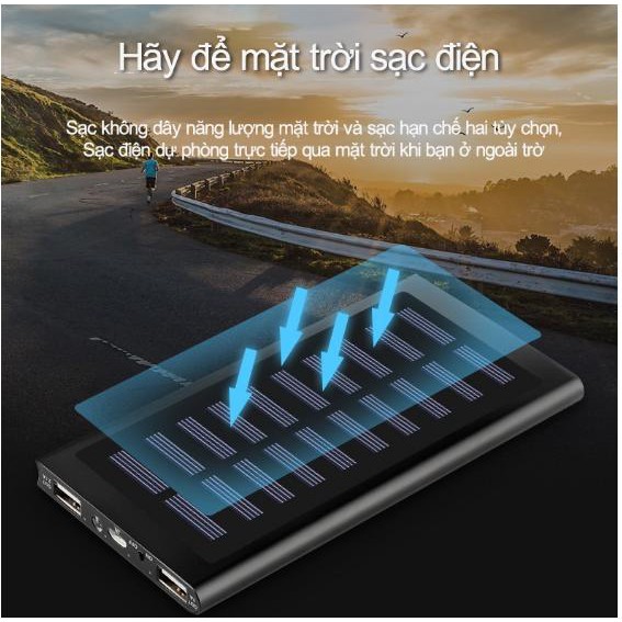 Sạc dự phòng PowerBan_năng lượng mặt trời 20000mah giá rẻ.( mặt trời-xiaomi-10000-không dây-mini-samsung-xạc)03