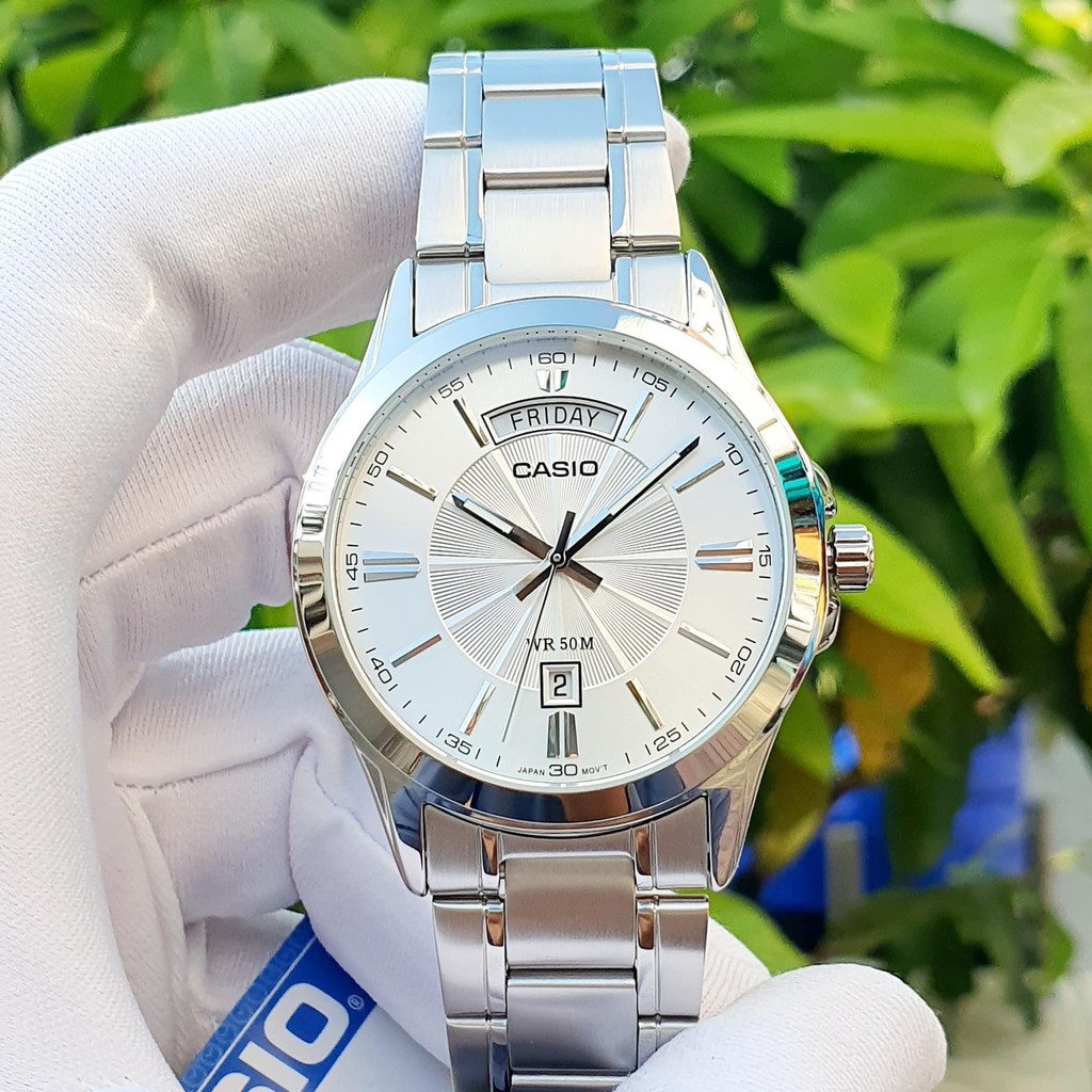 Đồng hồ nam Casio MTP-1381D-7 dây kim loại chính hãng cao cấp giá rẻ