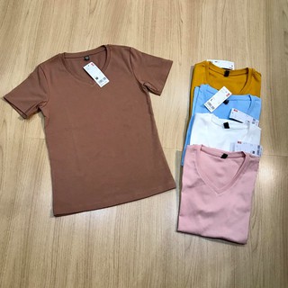 ÁO Thun cơ bản *UNI cổ TIM xịn!