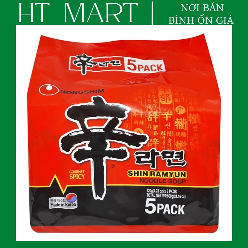 Mì Shin Ramyun (120g / Gói)