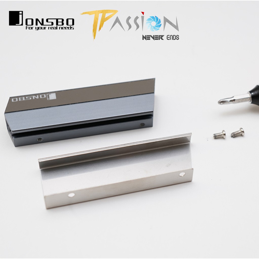 Tản nhiệt SSD 2280 Jonsbo M2 Radiator (Xám bạc) - Hiệu năng tốt, thiết kế tinh tế, chắc chắn