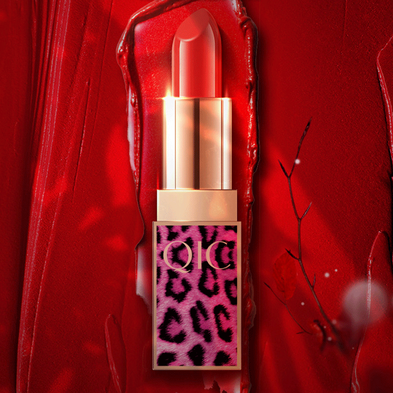 (Hàng Mới Về) Son Môi Dưỡng Ẩm Lâu Trôi Thiết Kế Vỏ Họa Tiết Da Báo | BigBuy360 - bigbuy360.vn