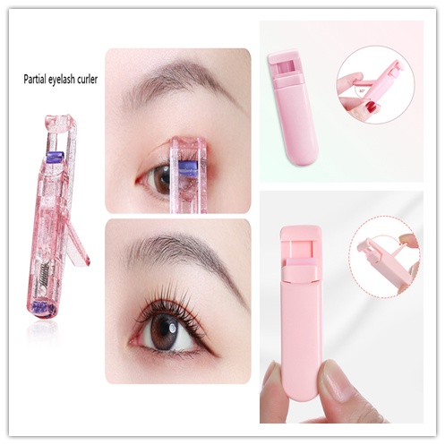 Dụng Cụ Uốn Cong Lông Mi Tự Nhiên Góc Rộng KELLYFACE Kèm Đệm Cao Su Thay Thế