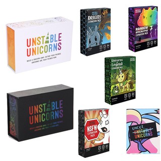 Bộ thẻ trò chơi unstable unicorn cho người trên 14 tuổi