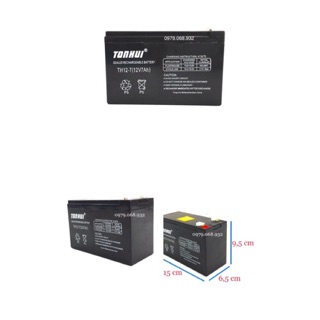 Ắc quy khô 12v-7ah