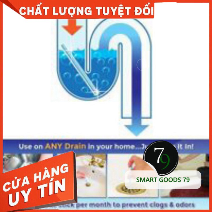 [ Chính Hãng ] [Freeship hàng cao cấp 129] Bột thông tắc cống bồn cầu thần thánh cho đường ống rửa bát bể phốt nghẹt tắc