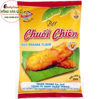 Bột Chiên Chuối 250g - Bột Làm Bánh Chuối Chiên Giòn Ngon Cầu Tài Thiên Thành - Nông Sản Quê SallyFood