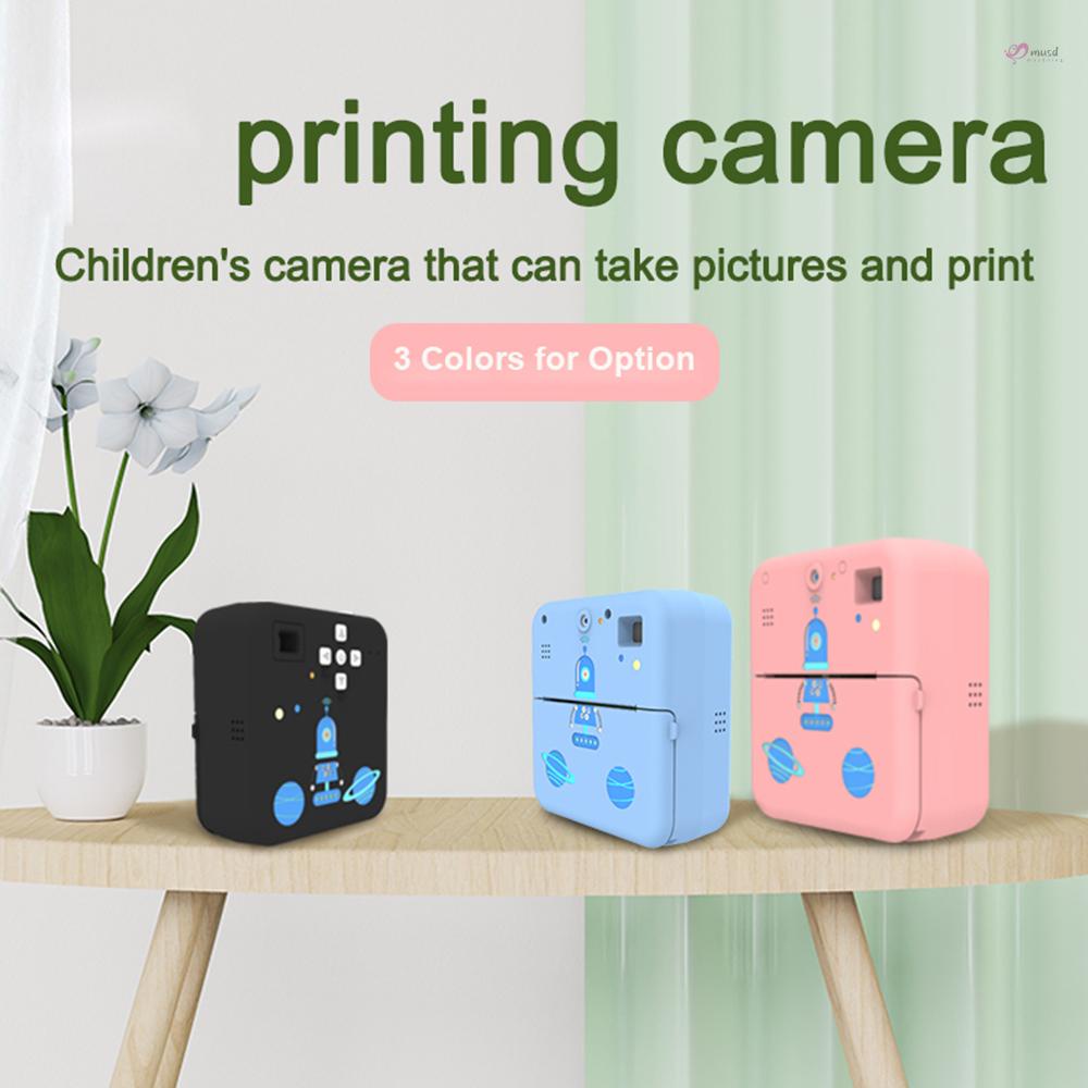 Máy in ảnh không dây 1080P tương thích với điện thoại iOS Android kèm 3 cuộn giấy ghi chú
 | BigBuy360 - bigbuy360.vn