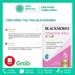Viên Uống Tăng Khả Năng Thụ Thai BLACKMORE CONCEIVE WELL GOLD 56v