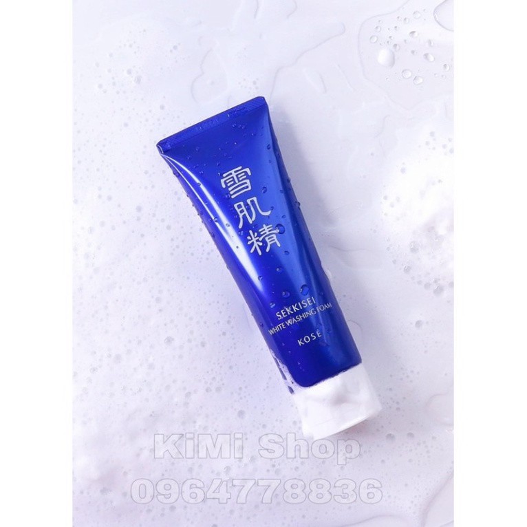 Sữa rửa mặt Kose Sekkisei White Washing Foam 120g