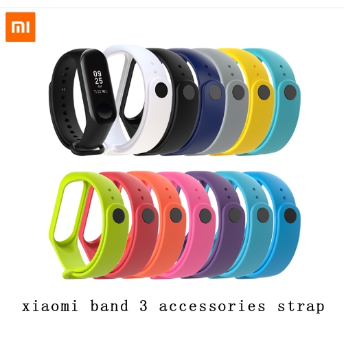 Dây đeo nhiều màu sắc thay thế cho Xiaomi Mi Band 3