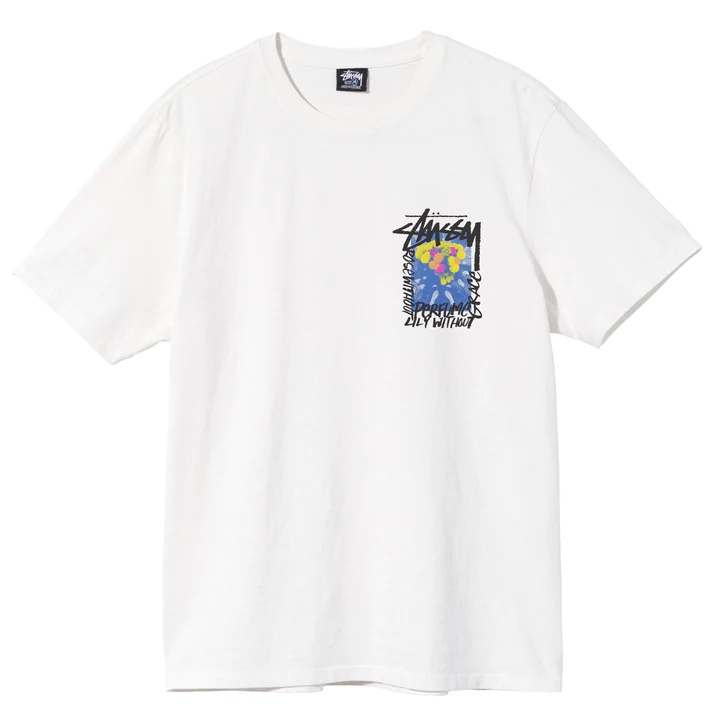 Áo thun Stussy Camellias Dyed - STUSSY CAMELLIAS DYED TEE