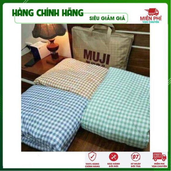 💝FREESHIP - LOẠI 1💝 Chăn Siêu Nhẹ - CHĂN MUJI MÙA HÈ THU CHẦN BÔNG KÍCH THƯỚC 2M X 2M3 - Gia Dụng Thông Minh