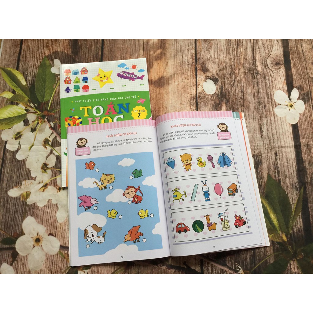 Sách - Toán Học Cho Trẻ Mẫu Giáo - Lớp Chồi Gigabook