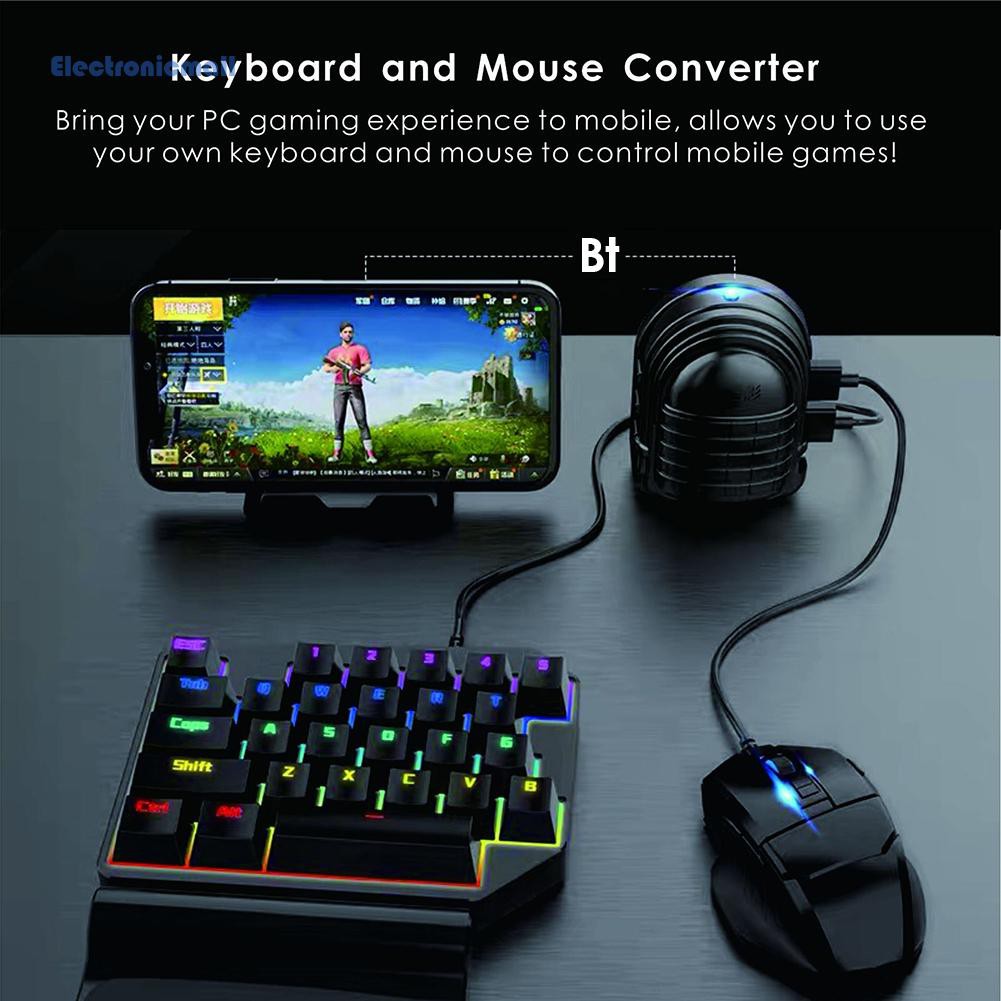 MIX3 Mobile Phone Keyboard Mouse Converter Auto Pressure Grab Box Holder ꒪NICE