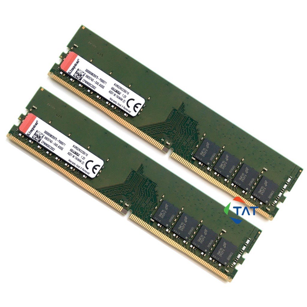 Ram Kingston 16GB DDR4 2400MHz-2666MHz -3200Mhz Dùng Cho PC Desktop Máy Tính Để Bàn