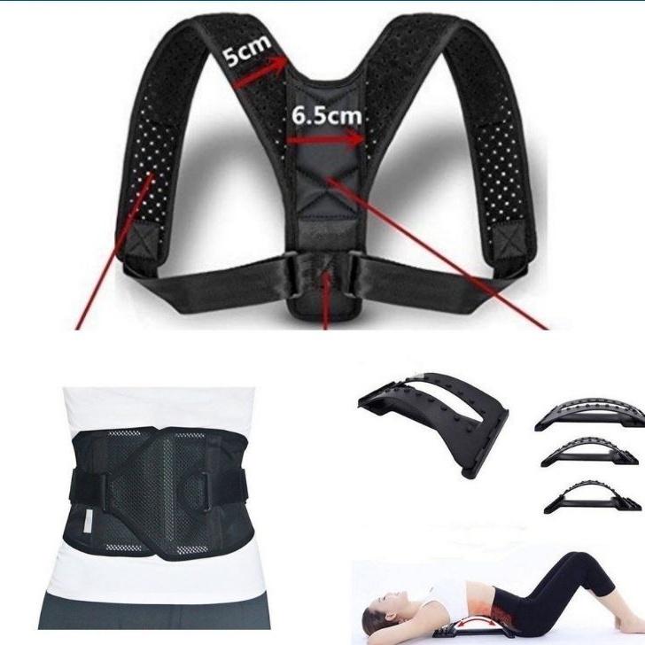 Khung Nắn Cột Sống - Đai Lưng Cột Sống , Áo Chống Gù Hỗ Trợ Thoát Vị Đĩa Đêm, Đau Lưng