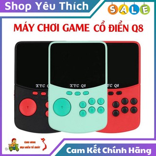 Máy Chơi Game ⭐FREE SHIP⭐ Máy Chơi Game XYC Q8 Trò Chơi Điện Tử Cầm Tay Với 506 Game Cổ Điển Dung Lượng Pin 1020mAh