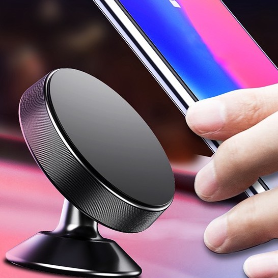 The magnet Multi functional Aluminium Alloy Magnetic Car Mount Phone Holder For iPhone