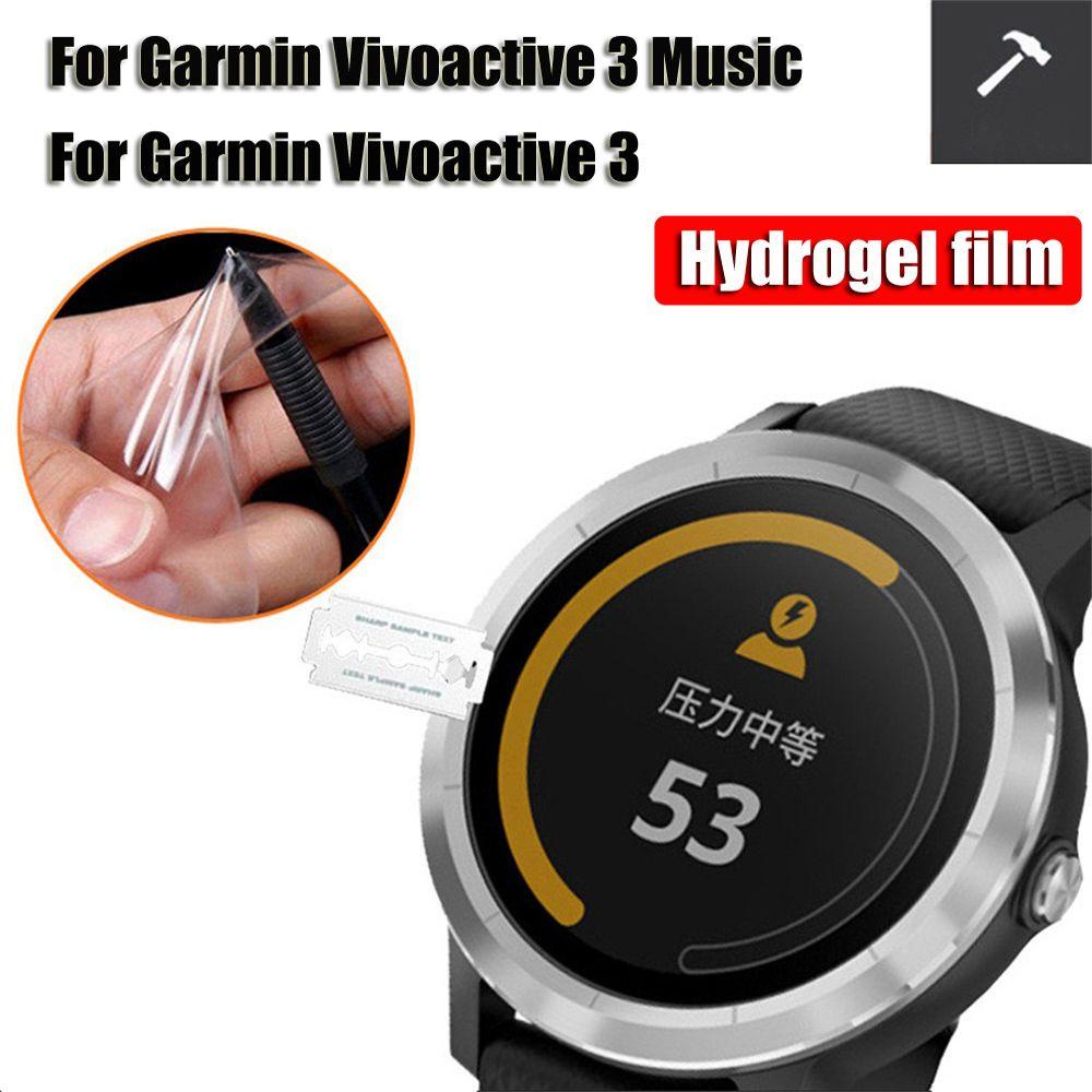 BTLIMER Set 1 / 2 / 3 TấM Phim TPU Trong SuốT BảO Vệ MàN HìNh ĐồNg Hồ Thông Minh Garmin Vivoactive 3 Music
