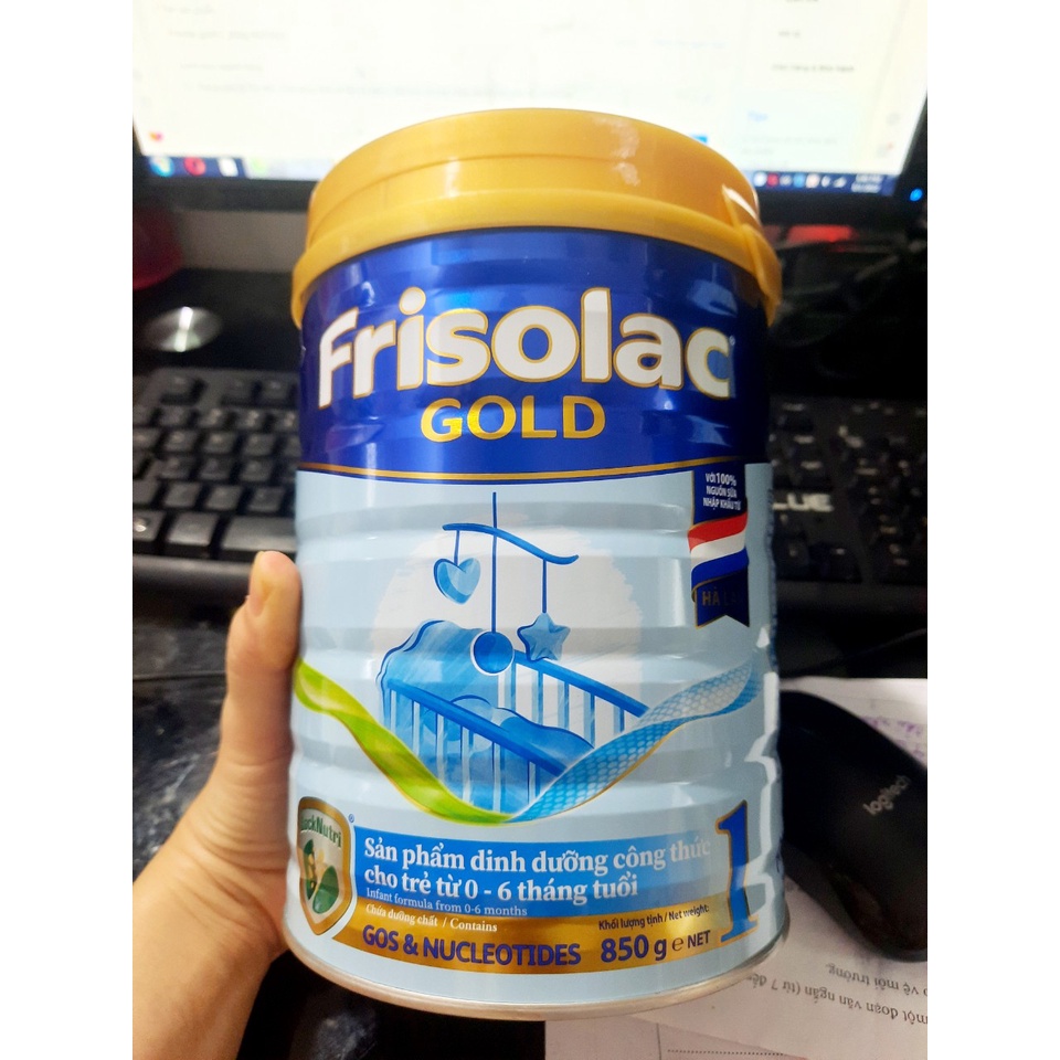 Sữa Frisolac gold 1 _ 850g HSD 3-2024