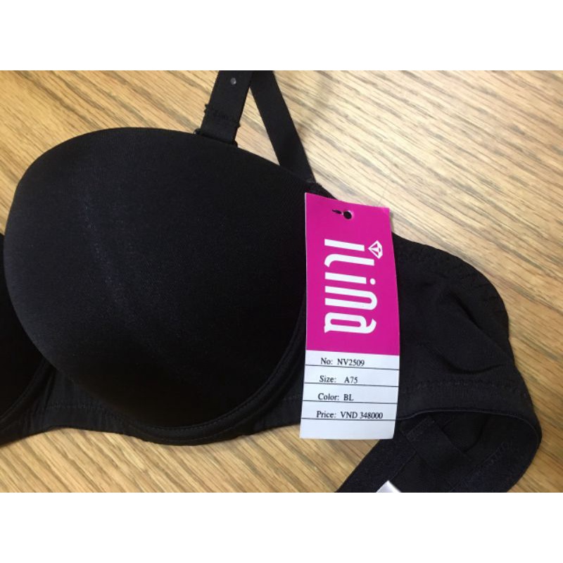 Áo lót cup ngang mút dầy có gọng tháo dây NV2509 Giá 348.000đ