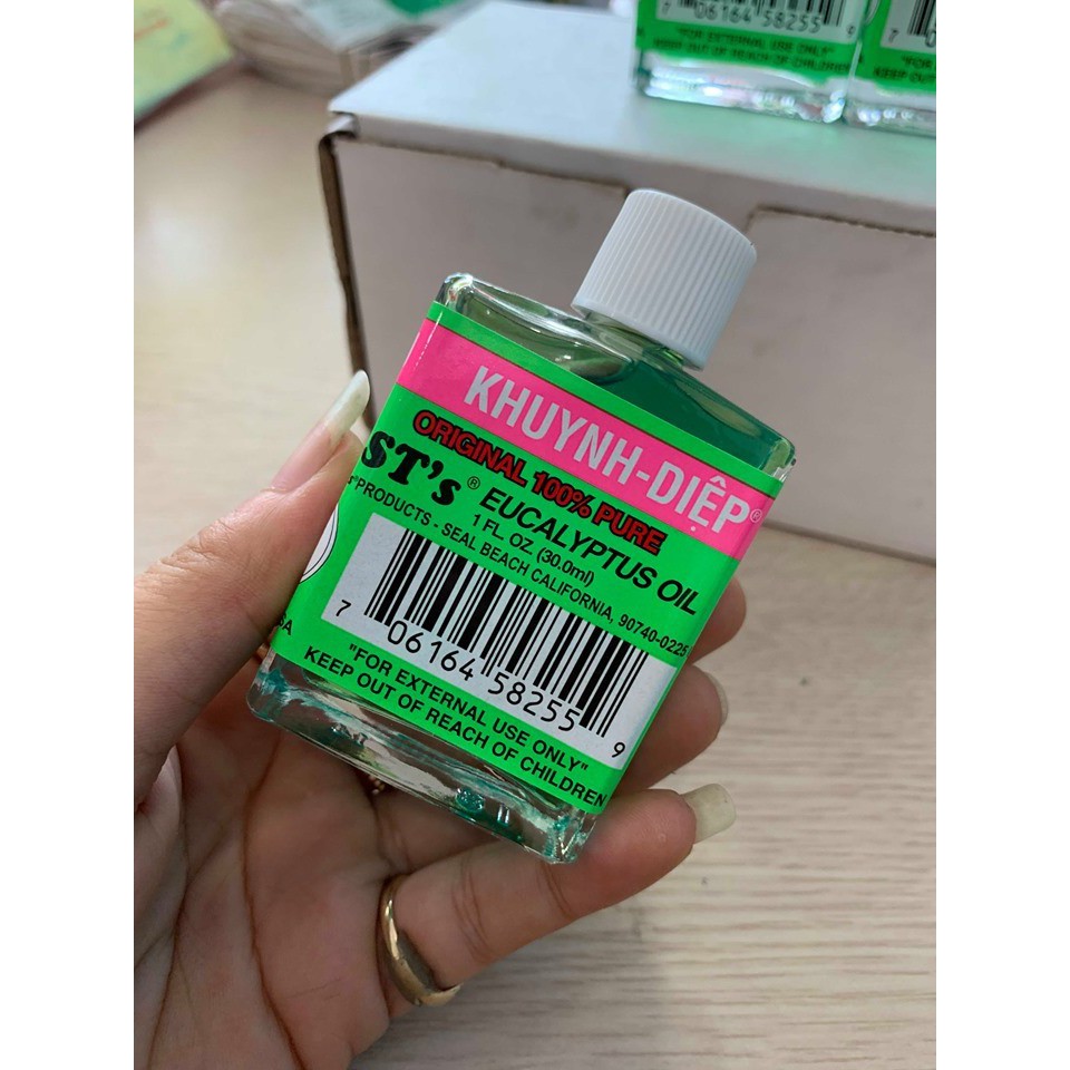 Dầu Khuynh Diệp Mỹ 30ml dùng cho trẻ nhỏ và sơ sinh