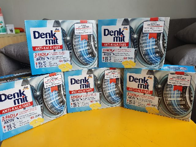 Viên tẩy lồng máy giặt Denkmit