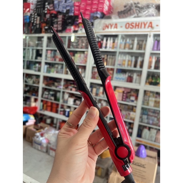 Máy Duỗi Tóc 2in1 Nhỏ Gọn Tiện Lợi, Máy Uốn Tóc Xoăn Duỗi Thẳng Đa Năng