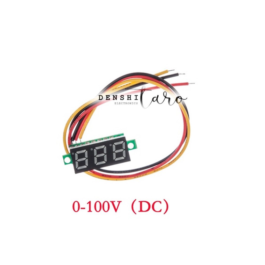 Denshitaro Đồng hồ hiện thị điện áp 0-100V DC D00- 042