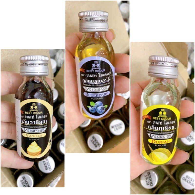 Hương thực phẩm Thái Lan Best Odour đủ loại chai 30ml - Bách hoá sỉ lẻ Bích Liên Dương