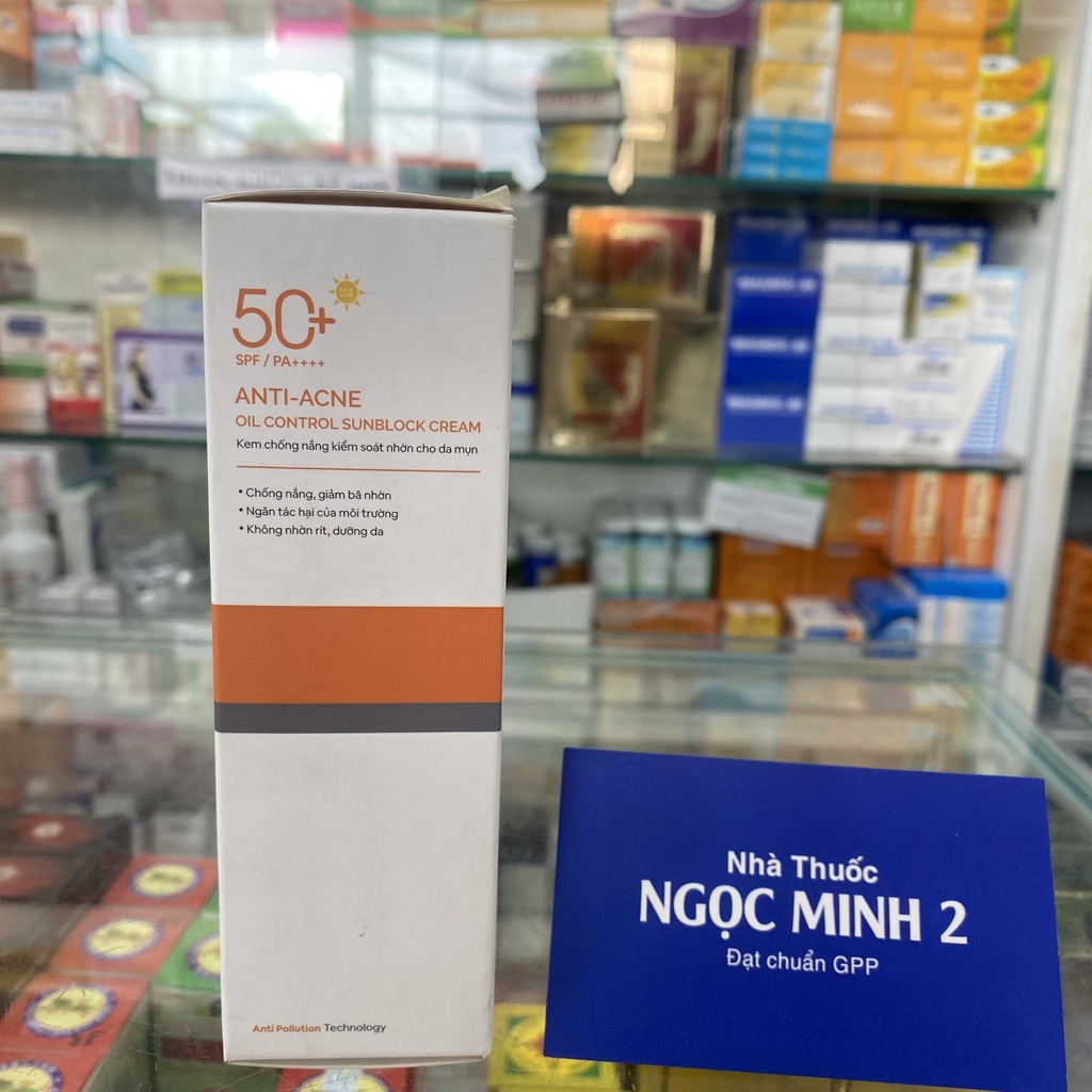 ✅ [Chính Hãng] Kem chống nắng Decumar advance anti acne  kiểm soát nhờn cho da mụn