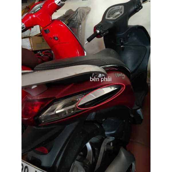 Mạ crom nẹp hông xe Liberty abs