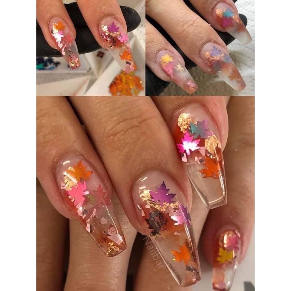 Set Lá Phong trang trí móng Nails