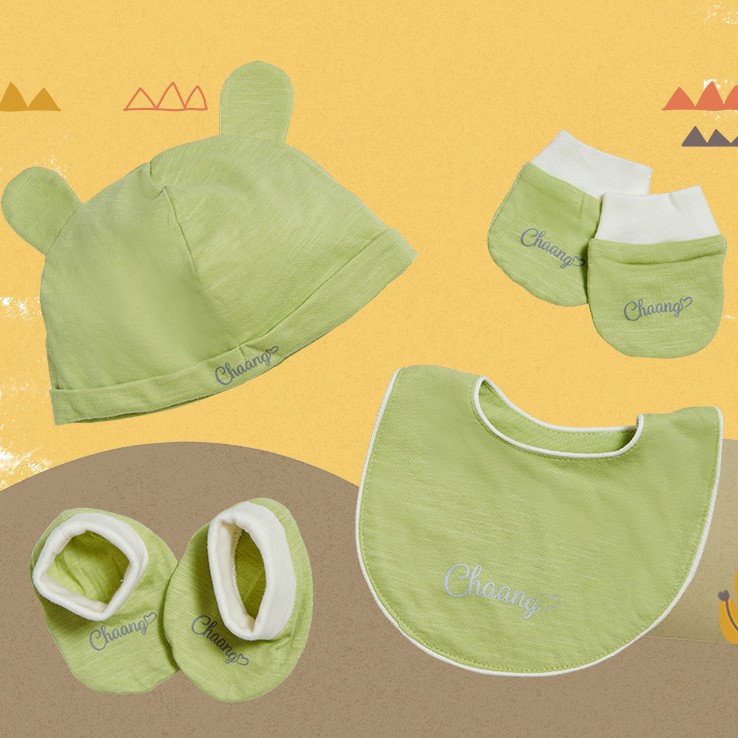 [Sale 50%] Set phụ kiện safari xanh lá CHAANG